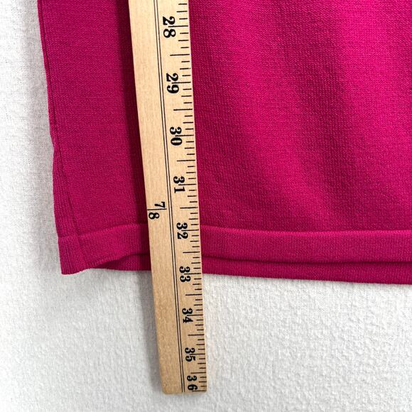 THEO THE LABEL Knit Slip Dress Womens Small Pink Mini Strappy Stretch NEW - Picture 13 of 13